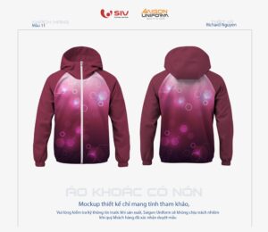 May áo khoác đồng phục công ty