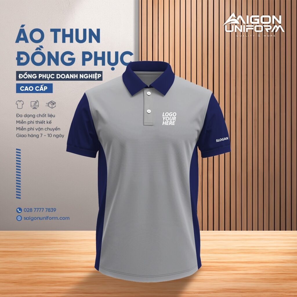 Xưởng may áo thun đồng phục giá rẻ tại TPHCM