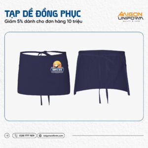 May tạp dề quán cà phê tại TPHCM