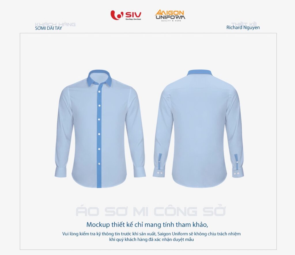 May đồng phục sơ mi văn phòng