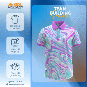 May áo thun team building đẹp