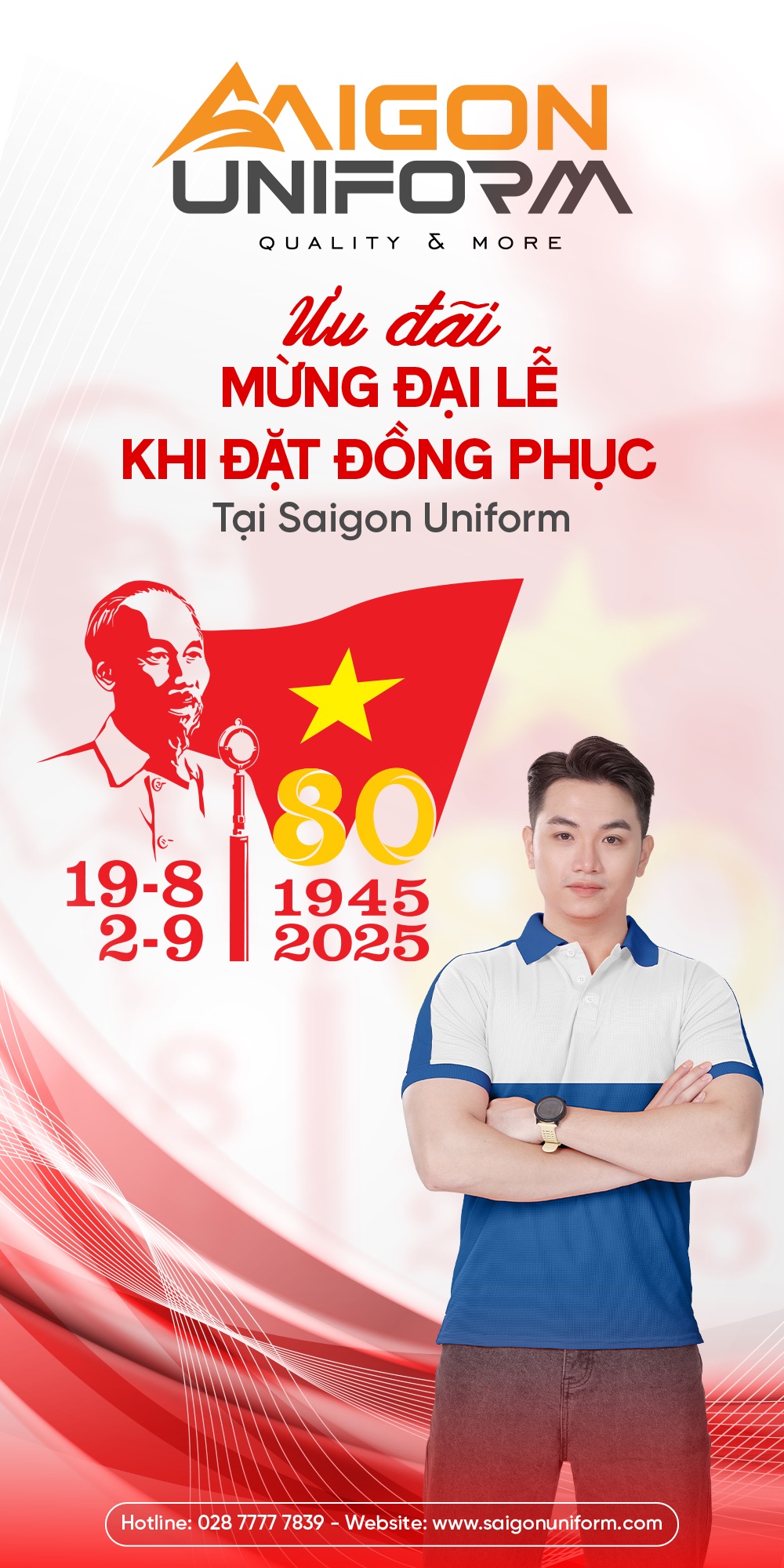 Saigon Uniform may đồng phục