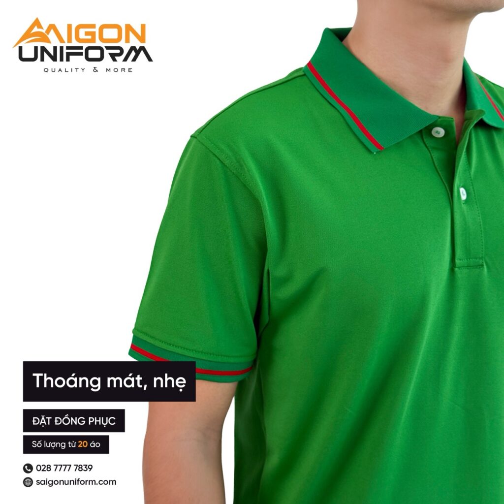 Tiêu chí lựa chọn áo thun đồng phục co giãn 4 chiều