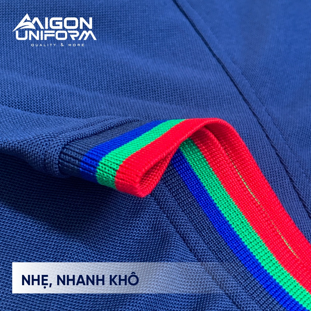 Chất liệu sử dụng làm bo tay áo và cổ áo