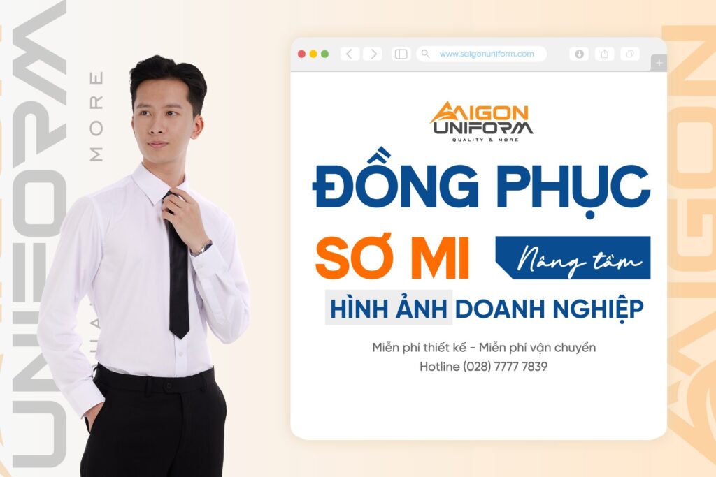 May áo sơ mi đồng phục doanh nghiệp 