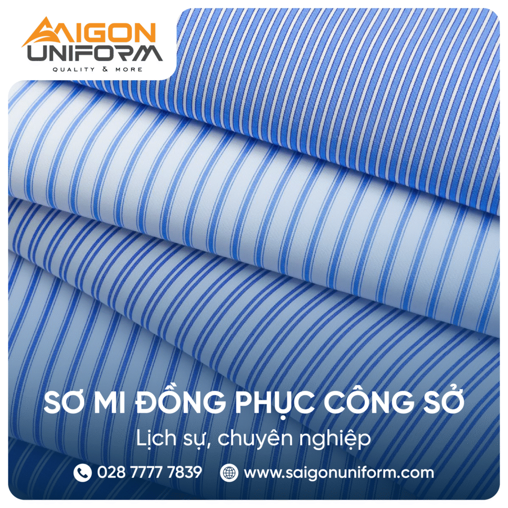 vải sơ mi không nhăn áo sơ mi công sở