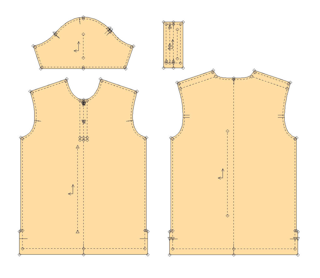 Quy trình làm rập áo đồng phục 