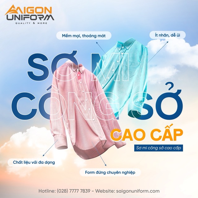 Địa chỉ may sơ mi công sở cao cấp tphcm