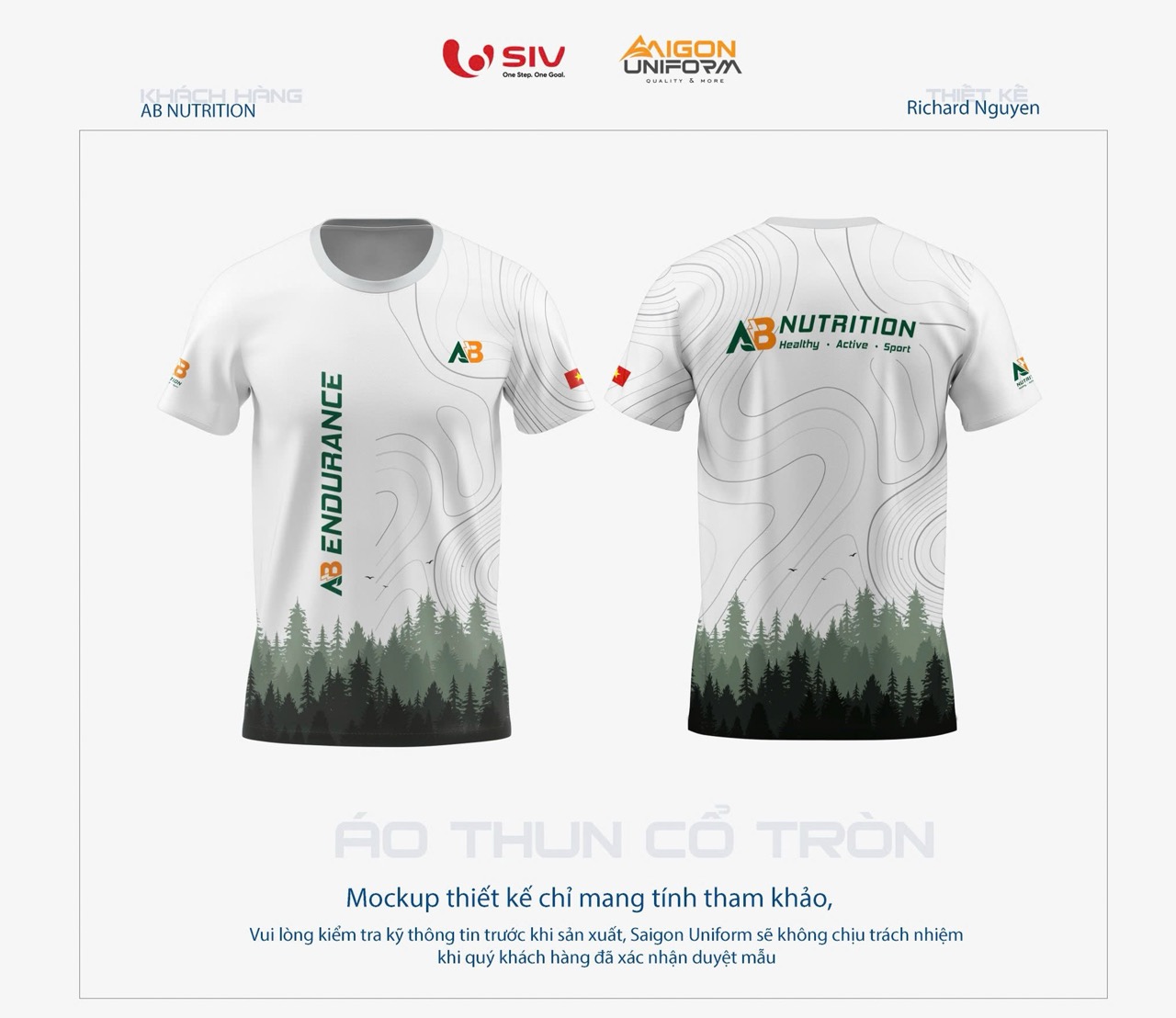 May áo thun thể thao Ab Nutrition