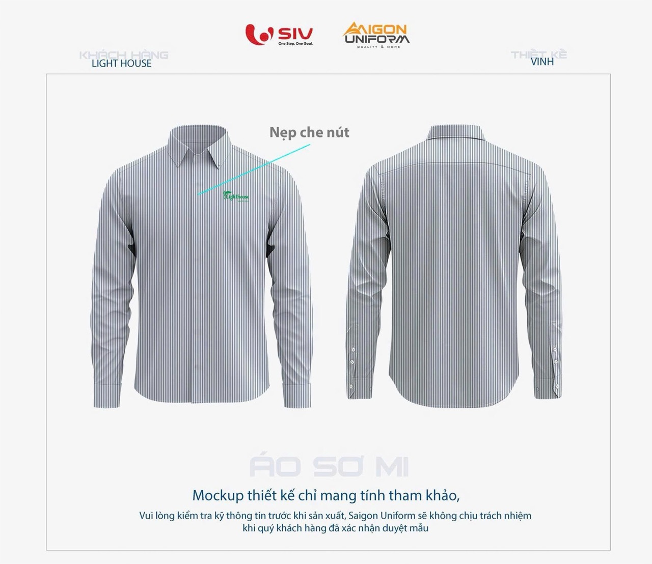 Áo sơ mi đồng phục tại TPHCM