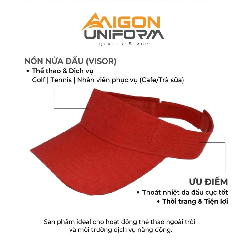 May nón nửa đầu tại TPHCM 