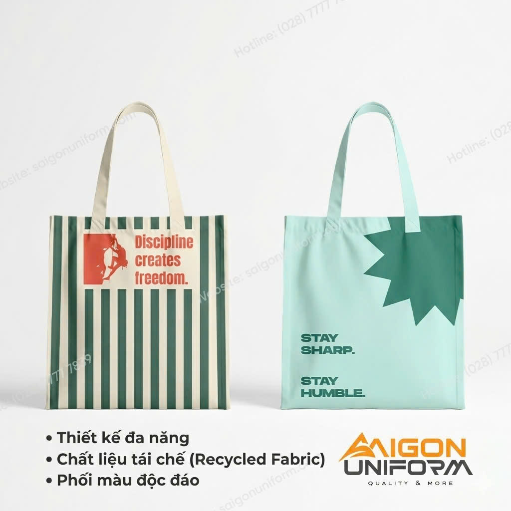 Đặt may túi tote quà tặng, sự kiện 