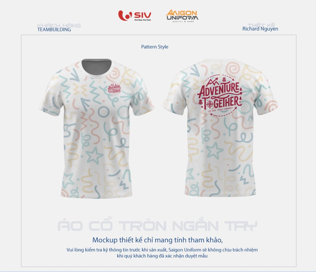 Mẫu áo thun team building doanh nghiệp 2026