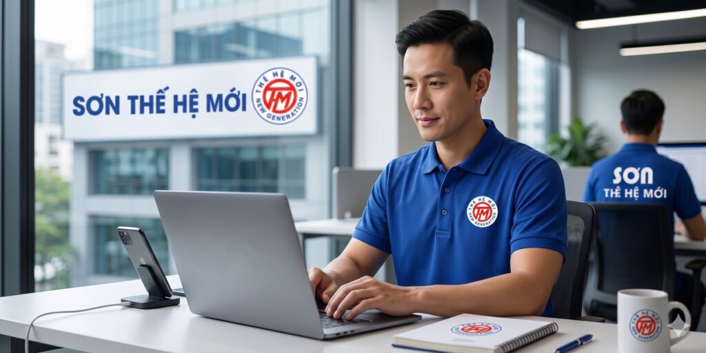 May đồng phục Sơn Thế Hệ Mới