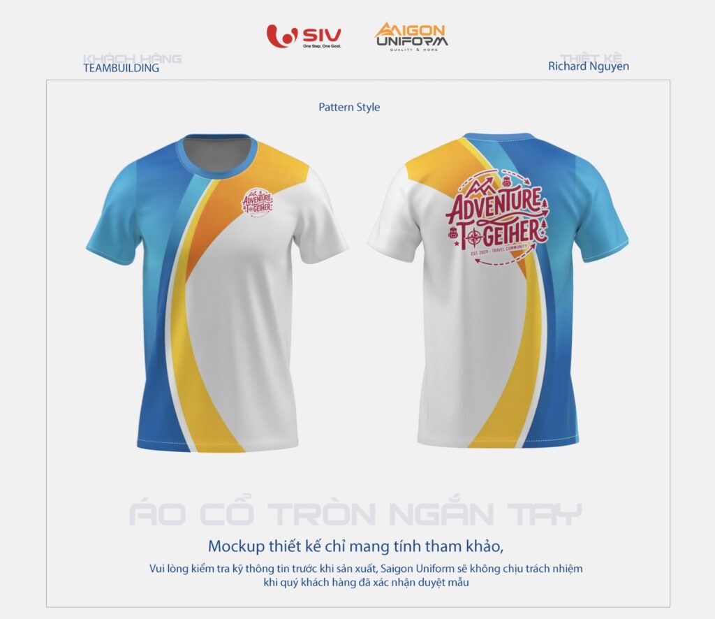 Mẫu áo thun team building đẹp 2026