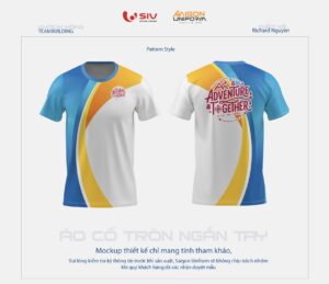 Mẫu áo thun team building 2026 – Mẫu 5