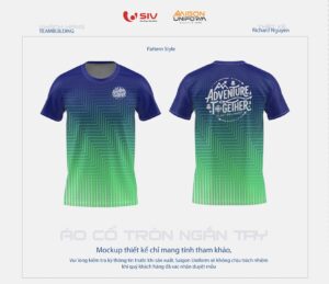 Mẫu áo thun team building 2026 – Mẫu 7