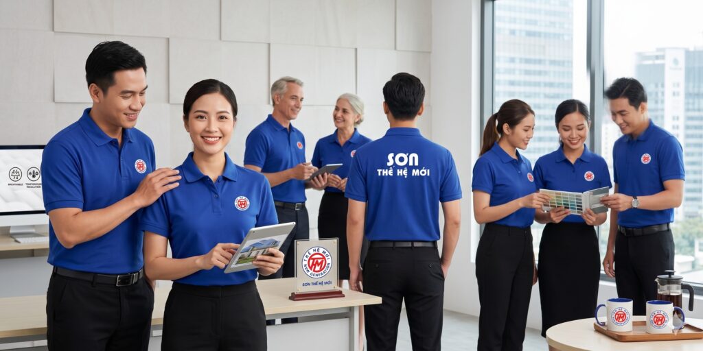 Áo thun đồng phục Sơn Thế Hệ Mới