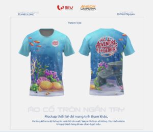 Mẫu áo thun team building 2026 – Mẫu 8