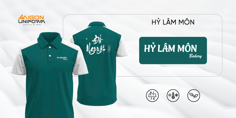 May áo thun đồng phục Hỷ Lâm Môn