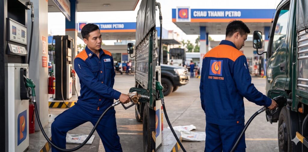 May đồng phục bảo hộ lao động Châu Thành