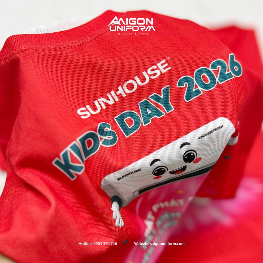 Áo thun sự kiện Sunhouse Kids Day 2026