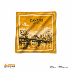 Khăn Bandana In Logo Du Lịch Đà Nẵng